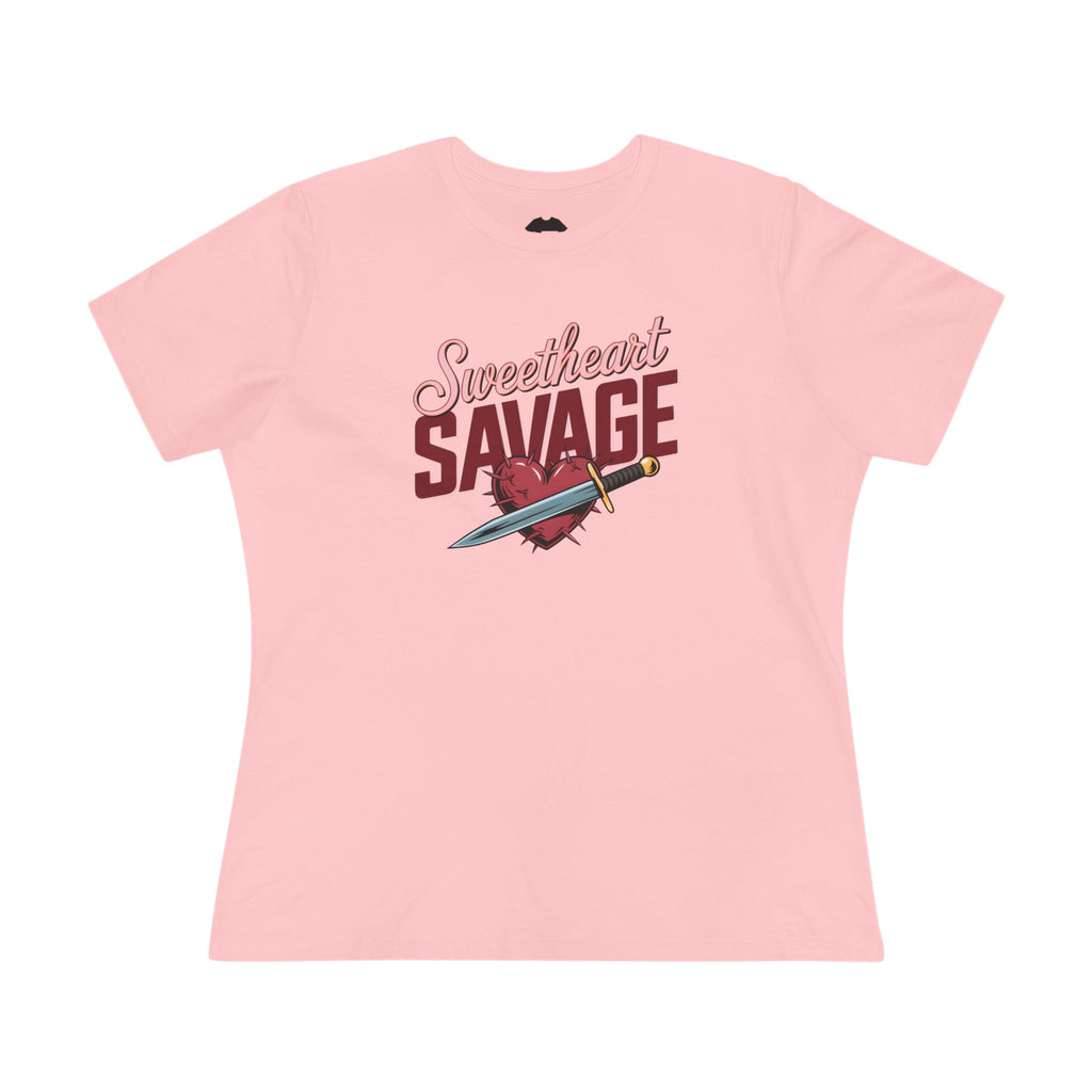 Sweetheart Savage - Women's Cotton Tee
