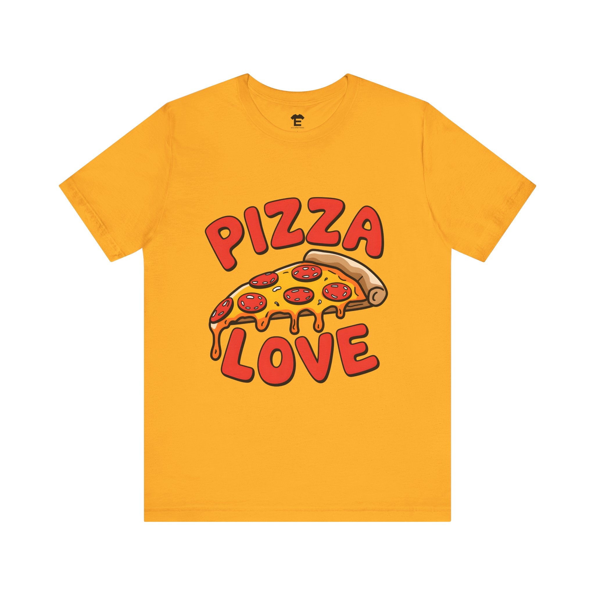 Pizza Love - Unisex Jersey Short Sleeve Tee