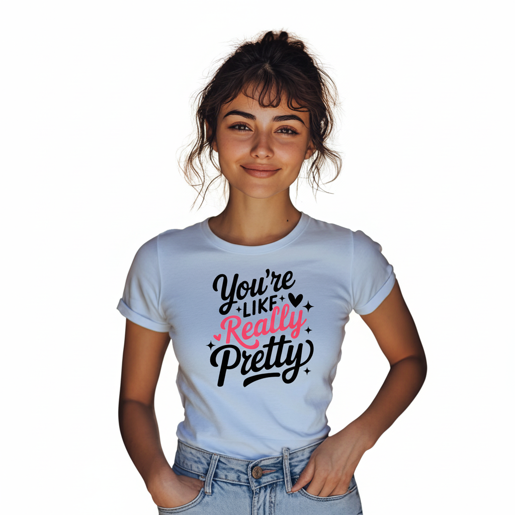You're Like Really Pretty - Women's Cotton Tee