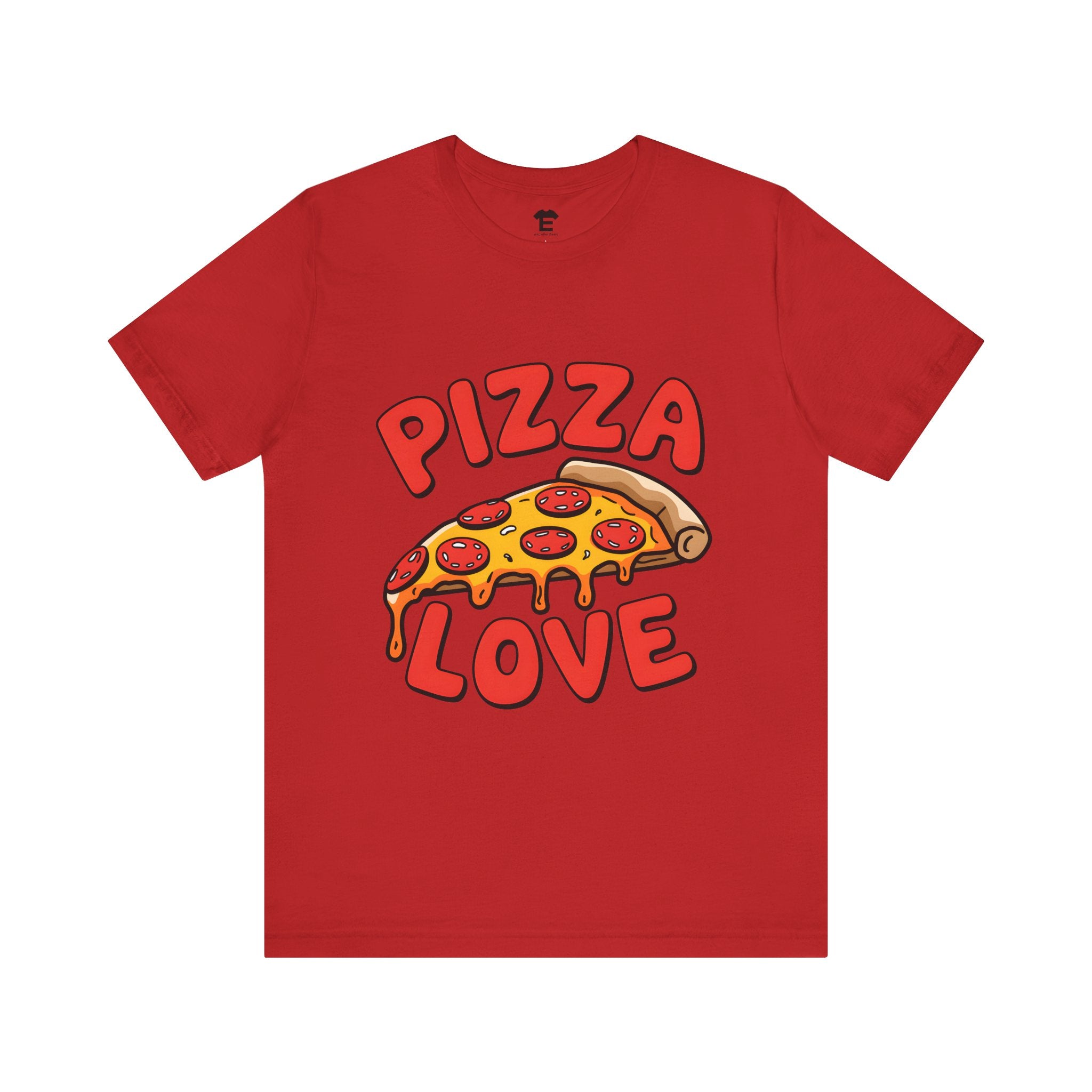 Pizza Love - Unisex Jersey Short Sleeve Tee