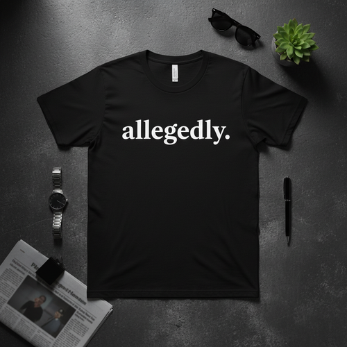 allegedly. Flat Lay