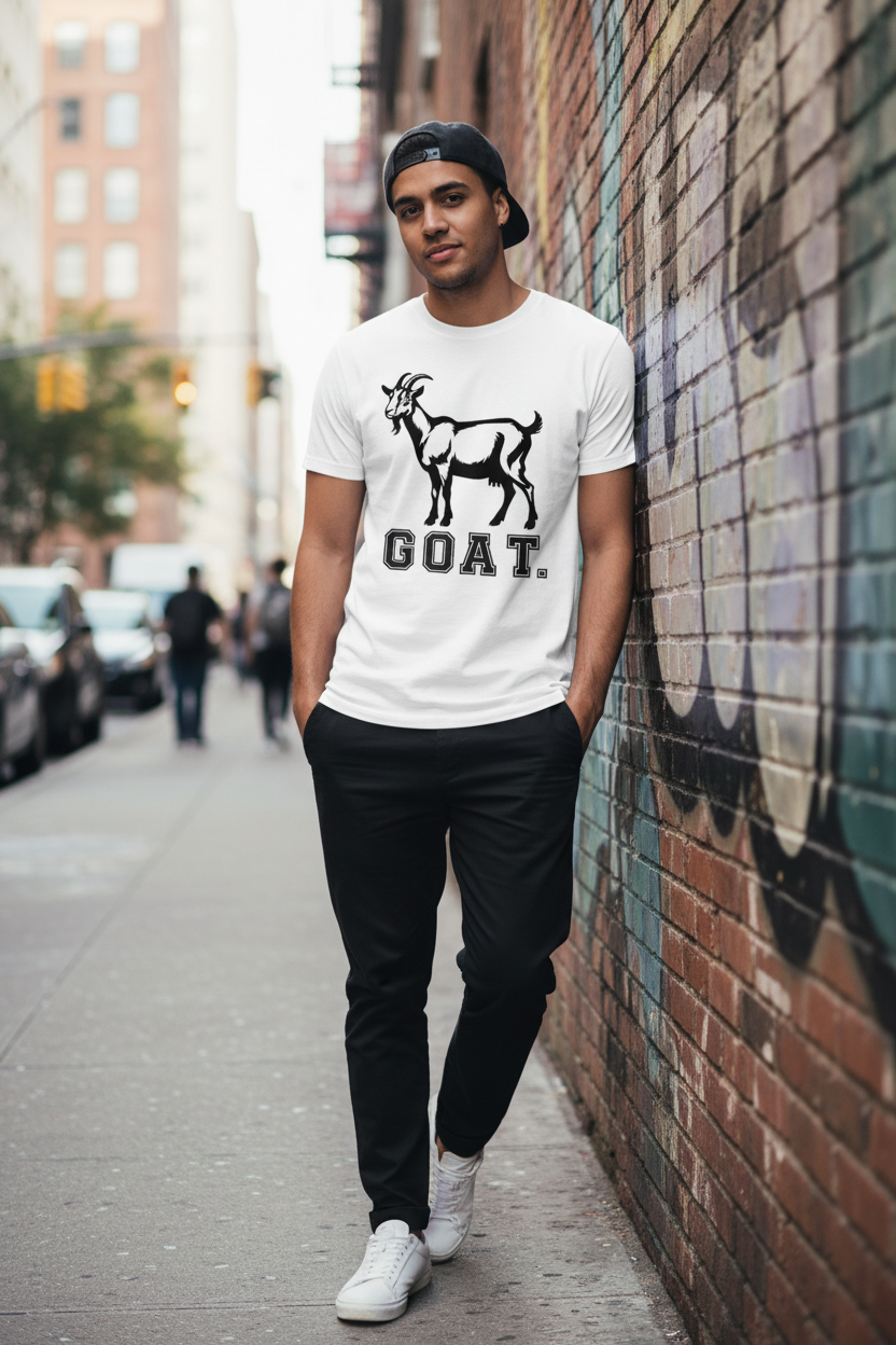 The GOAT. – Graphic T-Shirt 🐐