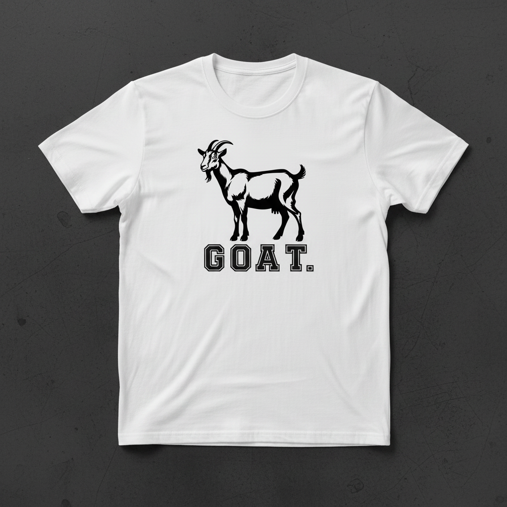 The GOAT. – Graphic T-Shirt 🐐