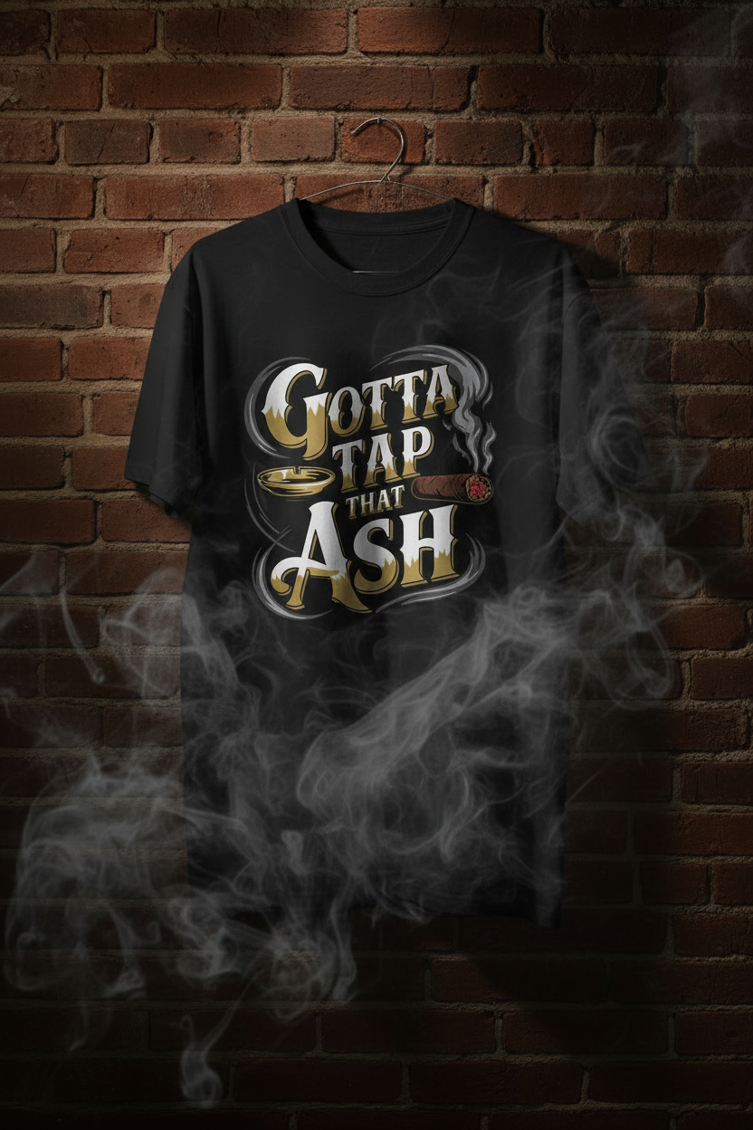 Gotta Tap That Ash - Black Hanging