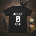 Adult Off Tee - Flat Lay