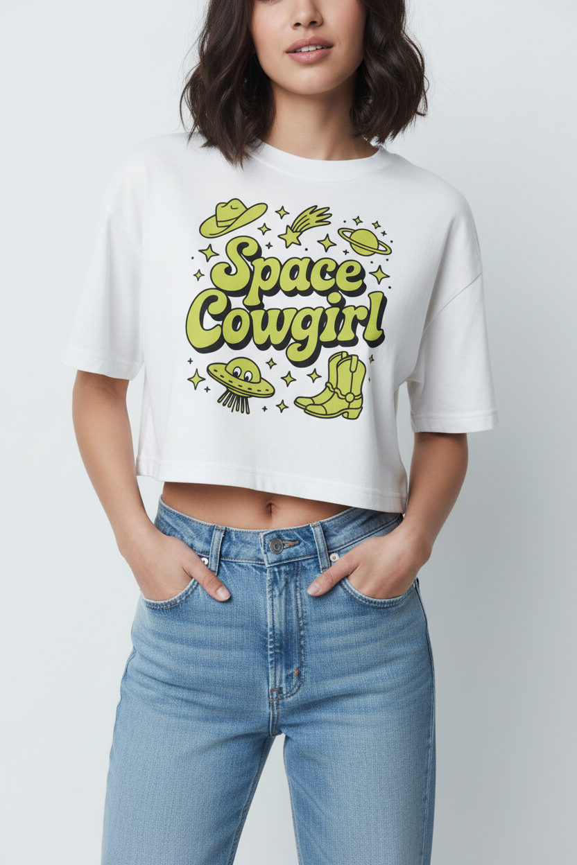 Space Cowgirl Tee - Editorial