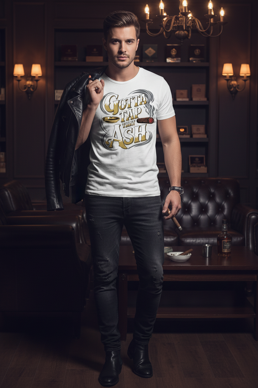 Gotta Tap That Ash Tee - Model Shot