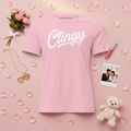 Clingy flat lay product shot