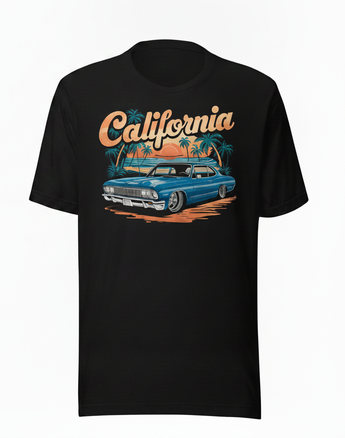 California Lowrider Tee 🚗 – Unisex Graphic T-Shirt