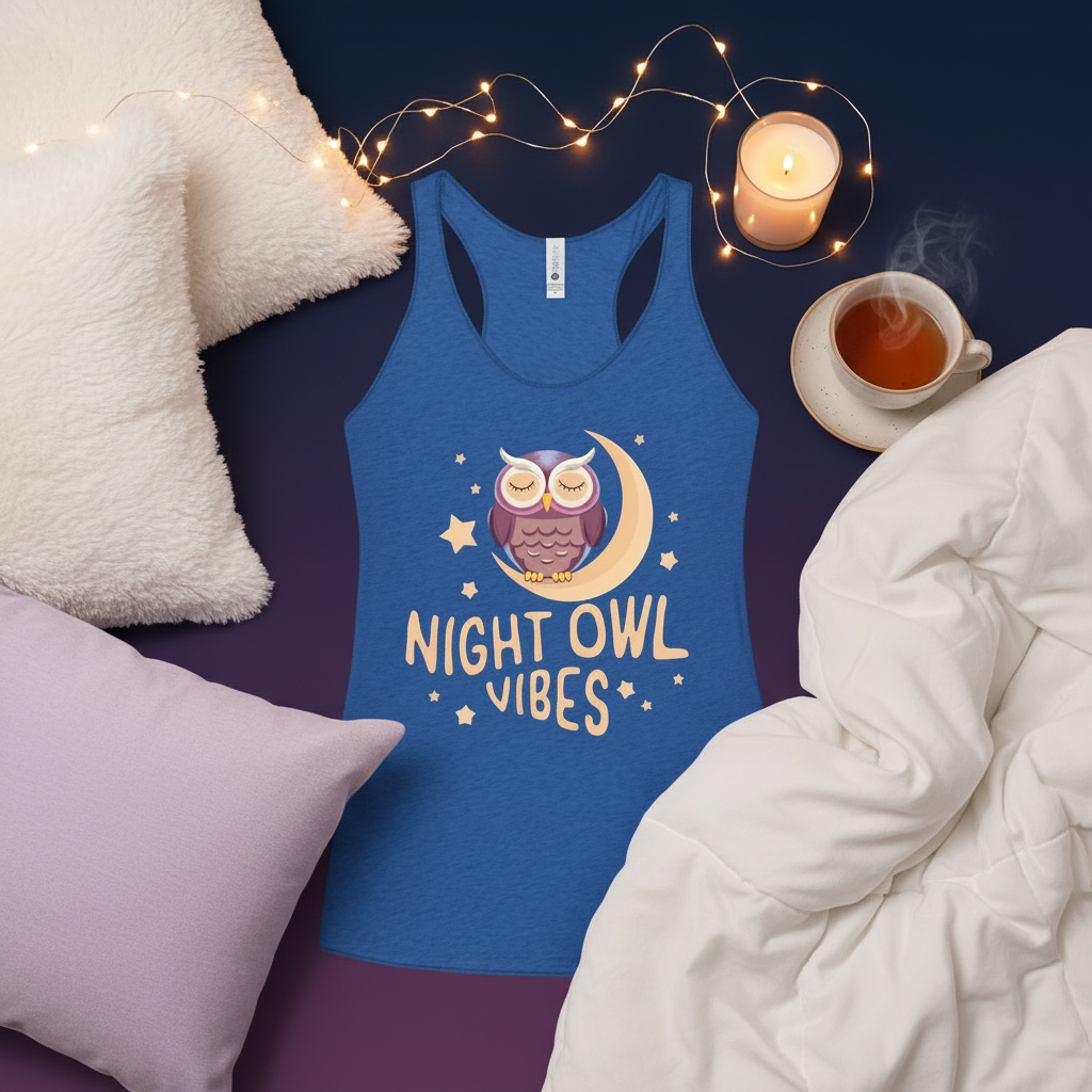 Night Owl Vibes - Bedroom Product Shot