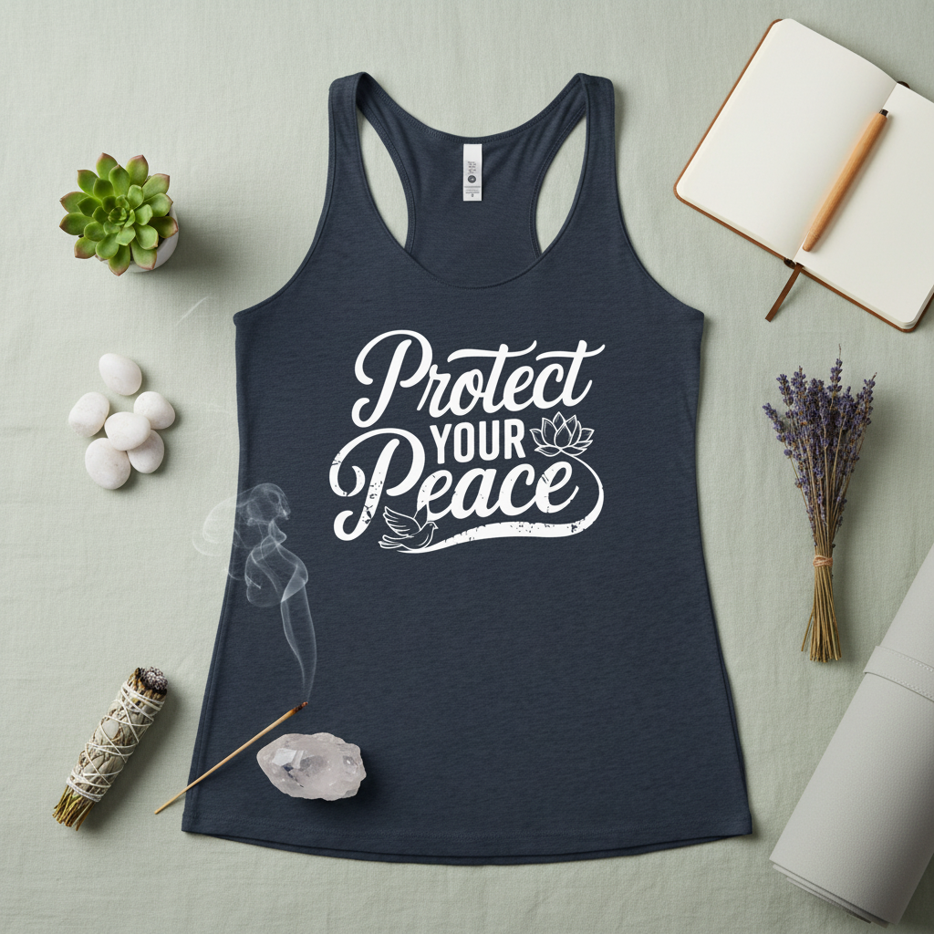 Protect Your Peace Flat Lay