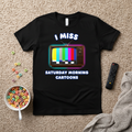 Saturday Morning Cartoons - Black Mockup